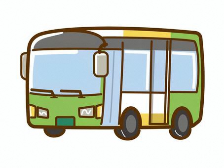 バスノイラスト