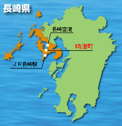 九州の地図