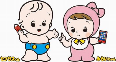 センサスくんとみらいちゃん